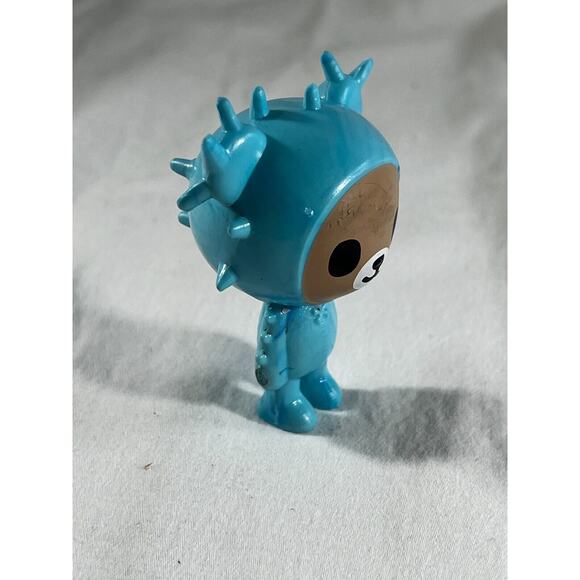 Tokidoki Cactus Sonic Toy Figure Blue Bear 3" 2022 Nice - Picture 6 of 12